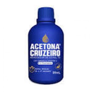 ACETONA CRUZEIRO  95ML (12X1) REMOVEDOR/ESMALTE