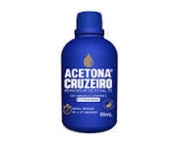 ACETONA CRUZEIRO  95ML (12X1) REMOVEDOR/ESMALTE